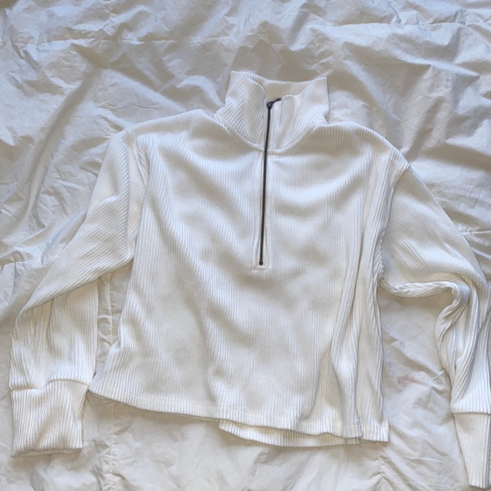 XS Abercrombie Soft A&F Cozy ribbed sweater